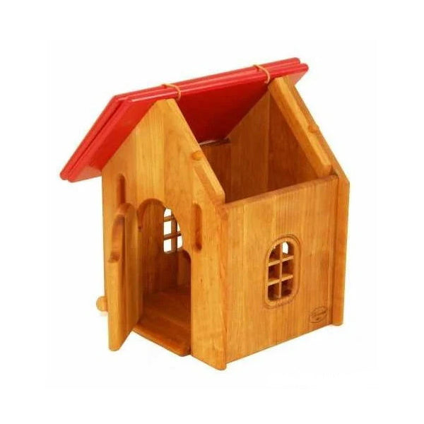 Drewart tiny house, red roof