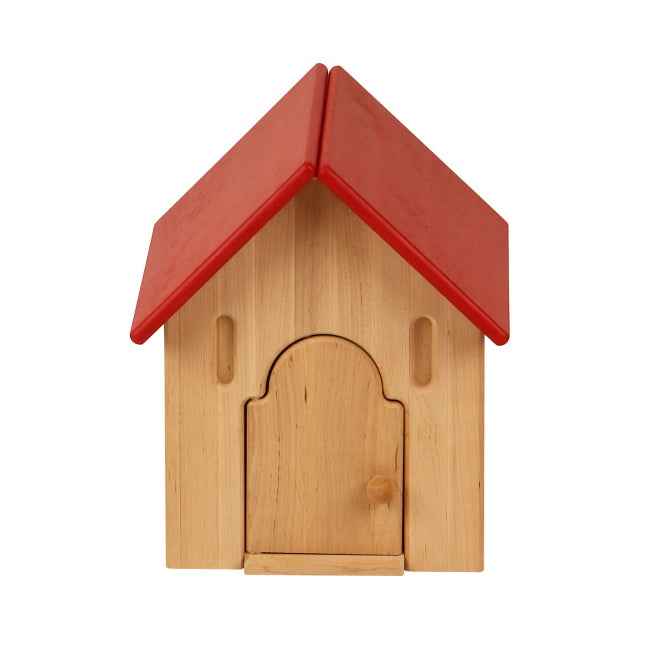 Drewart tiny house, red roof