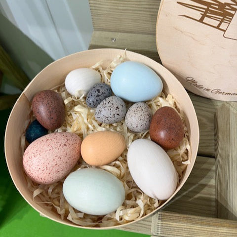 Decorative Wooden Eggs