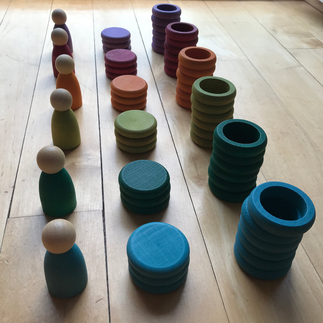 Grapat nins, rings &amp; coins, gently played