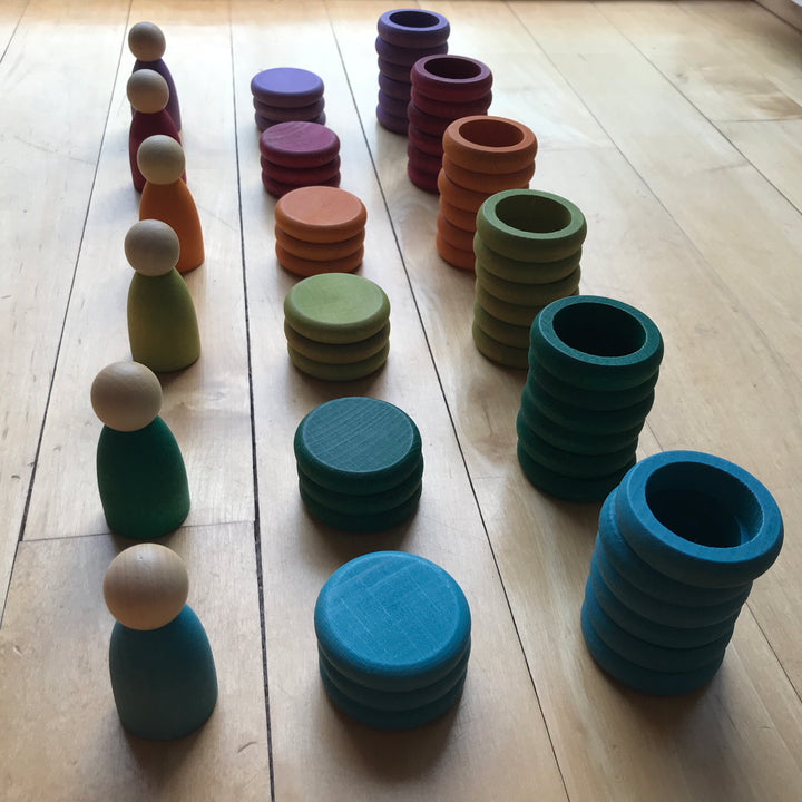 Grapat nins, rings &amp; coins, gently played