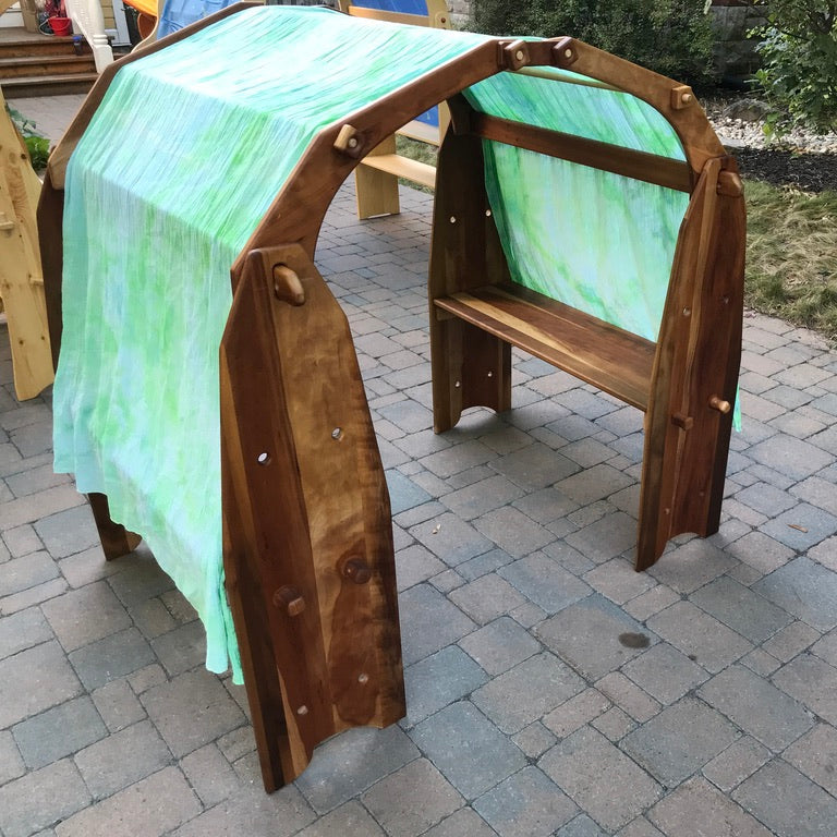 Camden Rose cherry playstand (secondhand, local Ottawa pickup only)