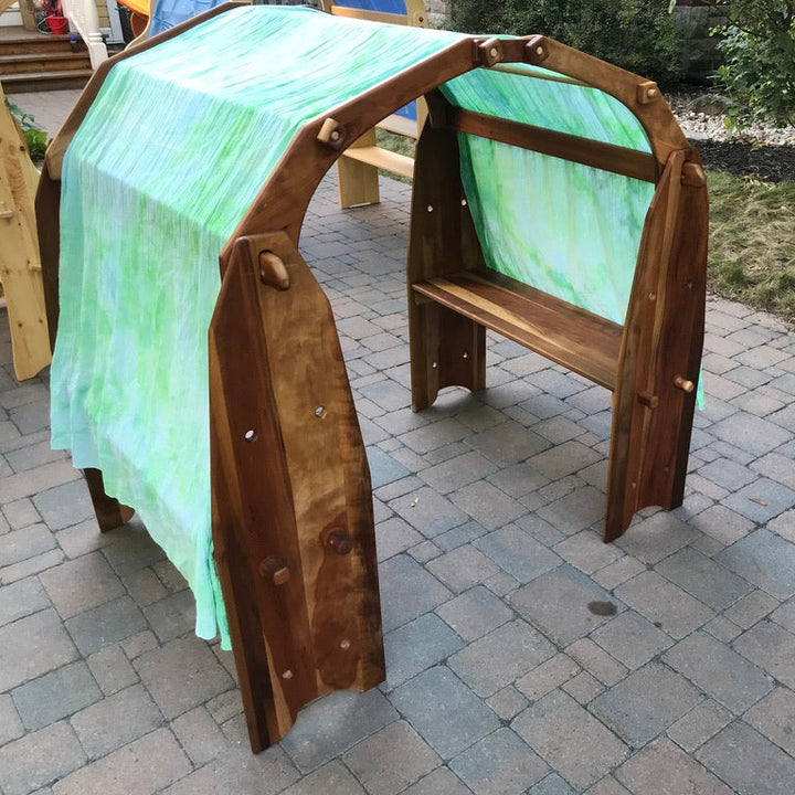 Camden Rose cherry playstand (secondhand, local Ottawa pickup only)