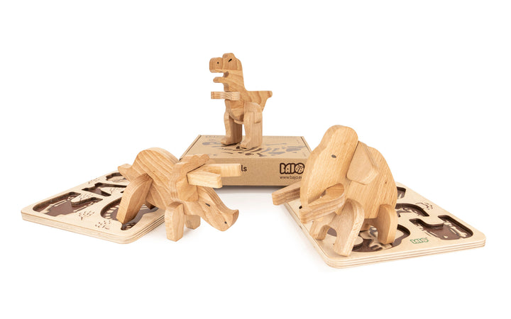 Bajo Paleo Animals Triceratops