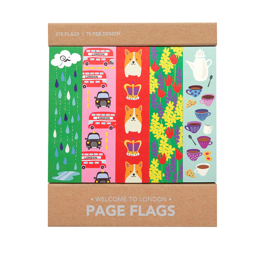 Welcome to London page flags