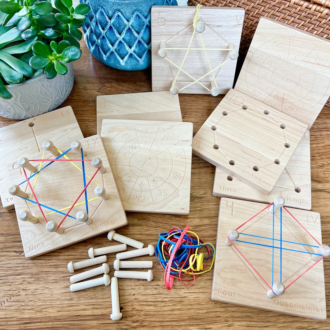 Geometry Cards with Storage Box