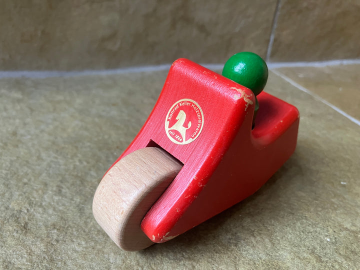 Konrad Keller red motorcycle (secondhand)