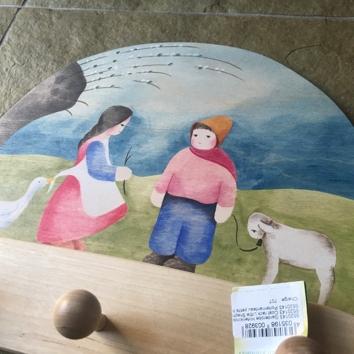 Ostheimer little shepherd boy and goose girl coat rack - seconds