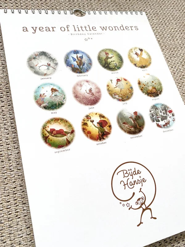 Bijde Hansje Birthday Calendar