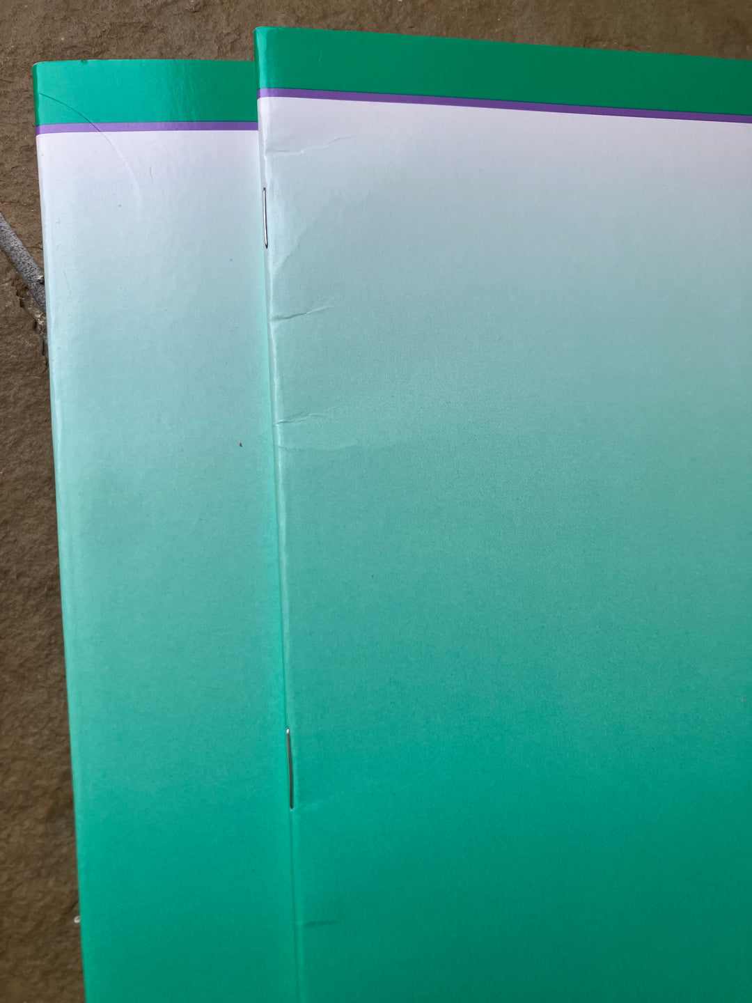 Exercise notebook (alternating blank / lined pages) (seconds)