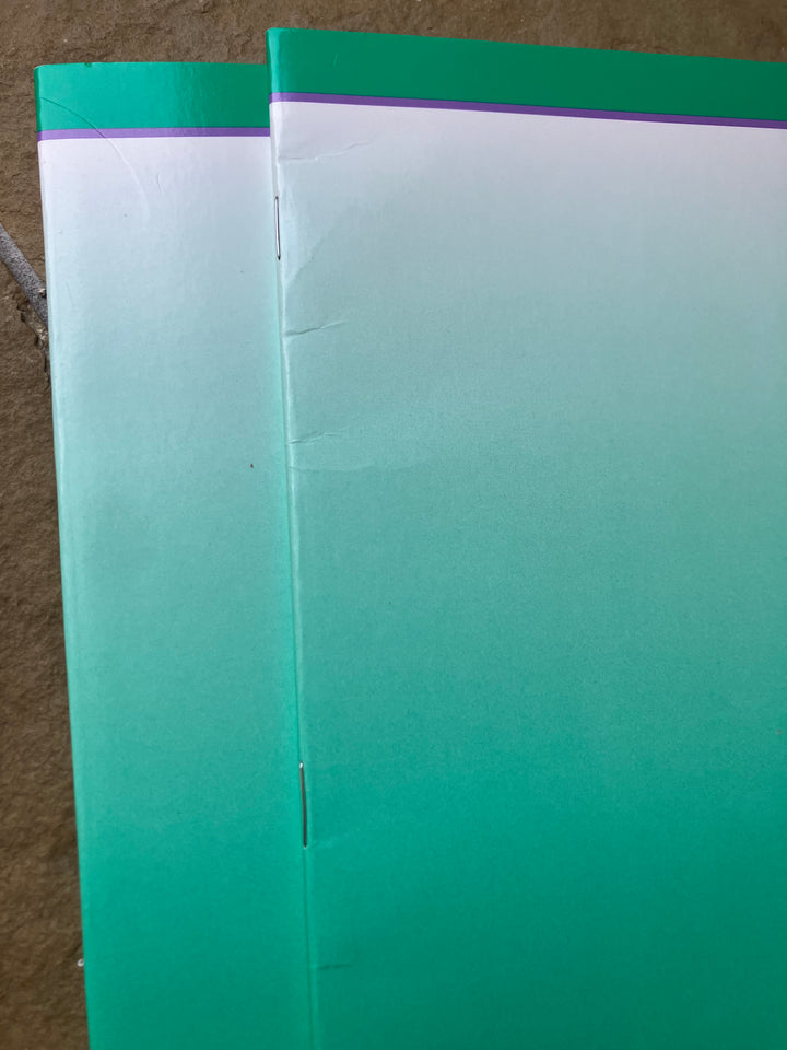 Exercise notebook (alternating blank / lined pages) (seconds)