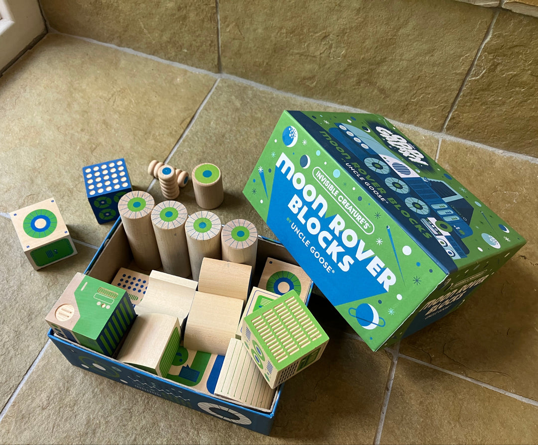 Uncle Goose Moon Rover Blocks (Retired, secondhand)