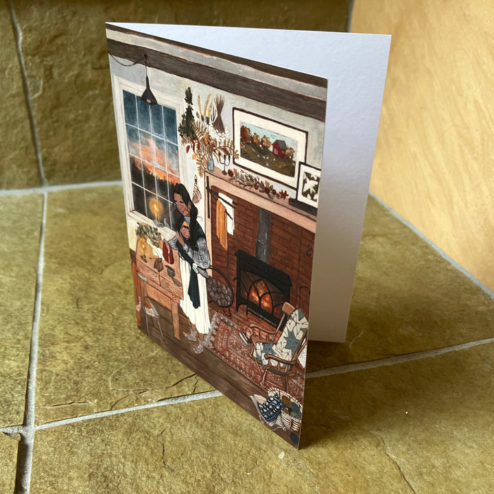 First Light folded card