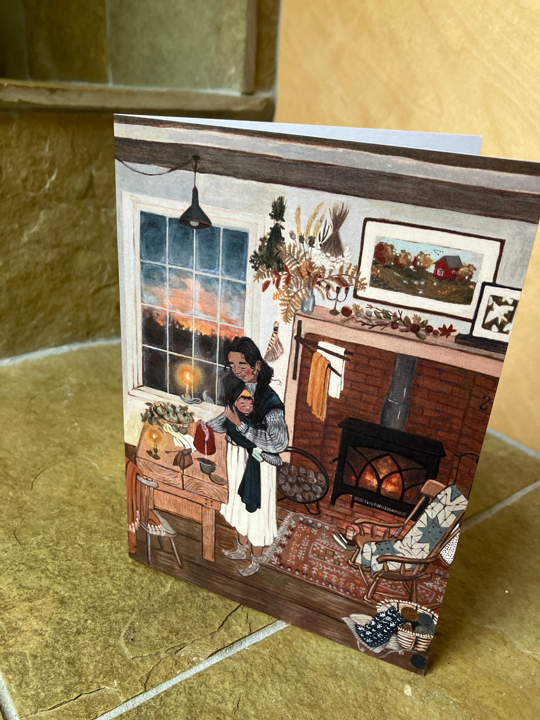 First Light folded card