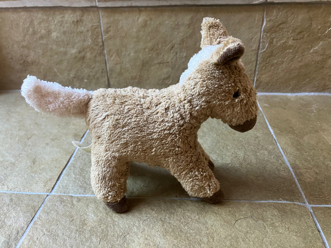 organic cotton &amp; wool horse (secondhand, gently played)