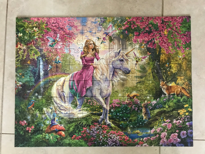 Ravensburger puzzle, Magical Ride, 100 XXL pieces (gently played)