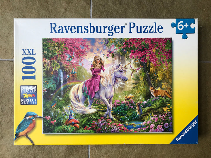 Ravensburger puzzle, Magical Ride, 100 XXL pieces (gently played)
