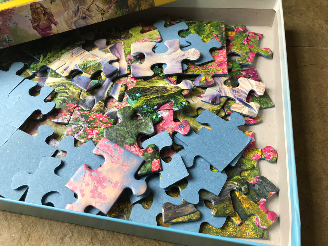 Ravensburger puzzle, Magical Ride, 100 XXL pieces (gently played)