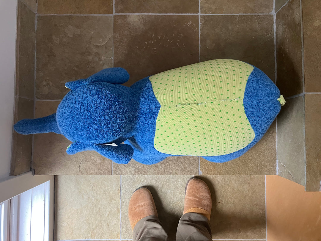 XXL blue elephant (secondhand)