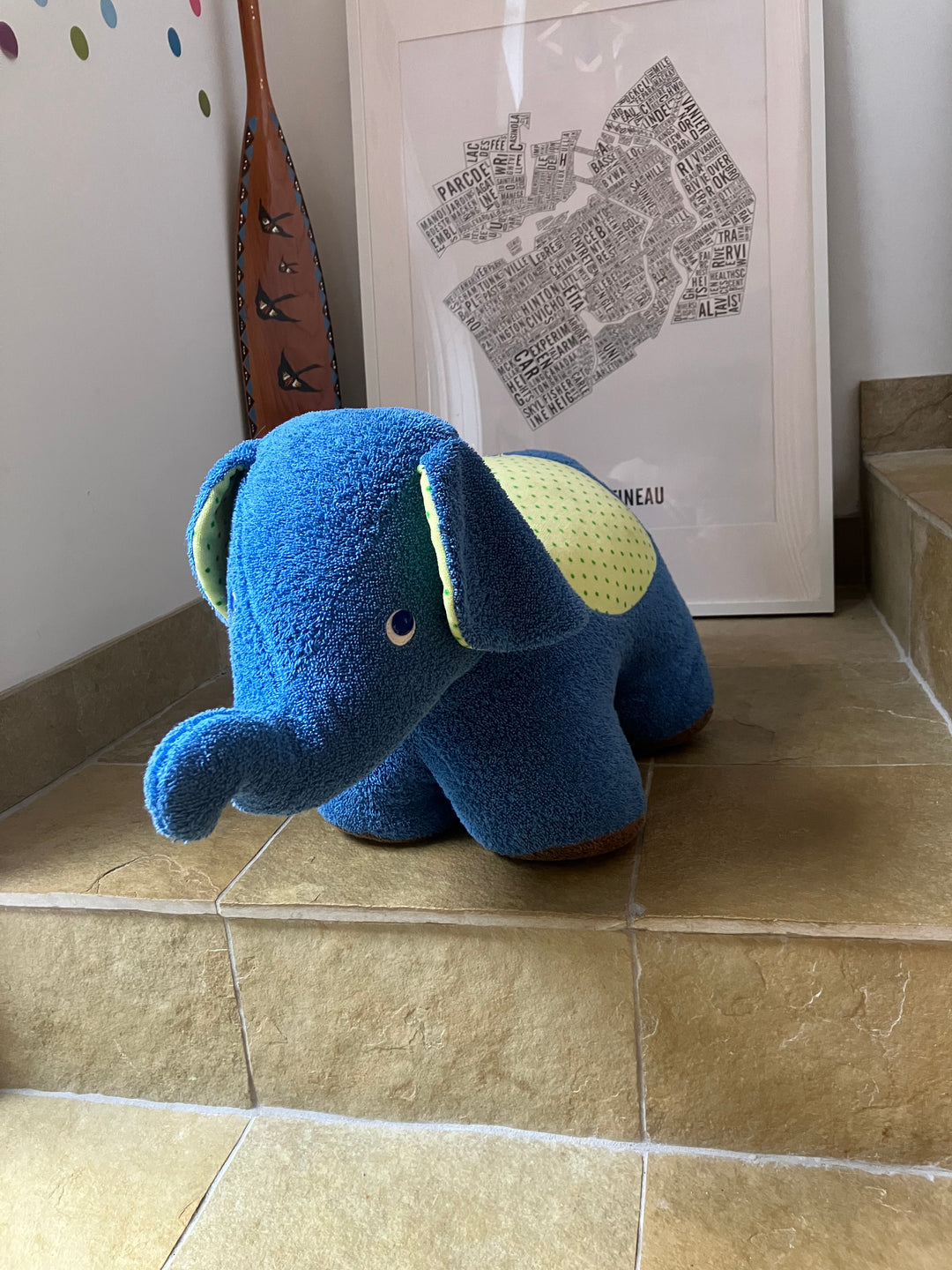 XXL blue elephant (secondhand)