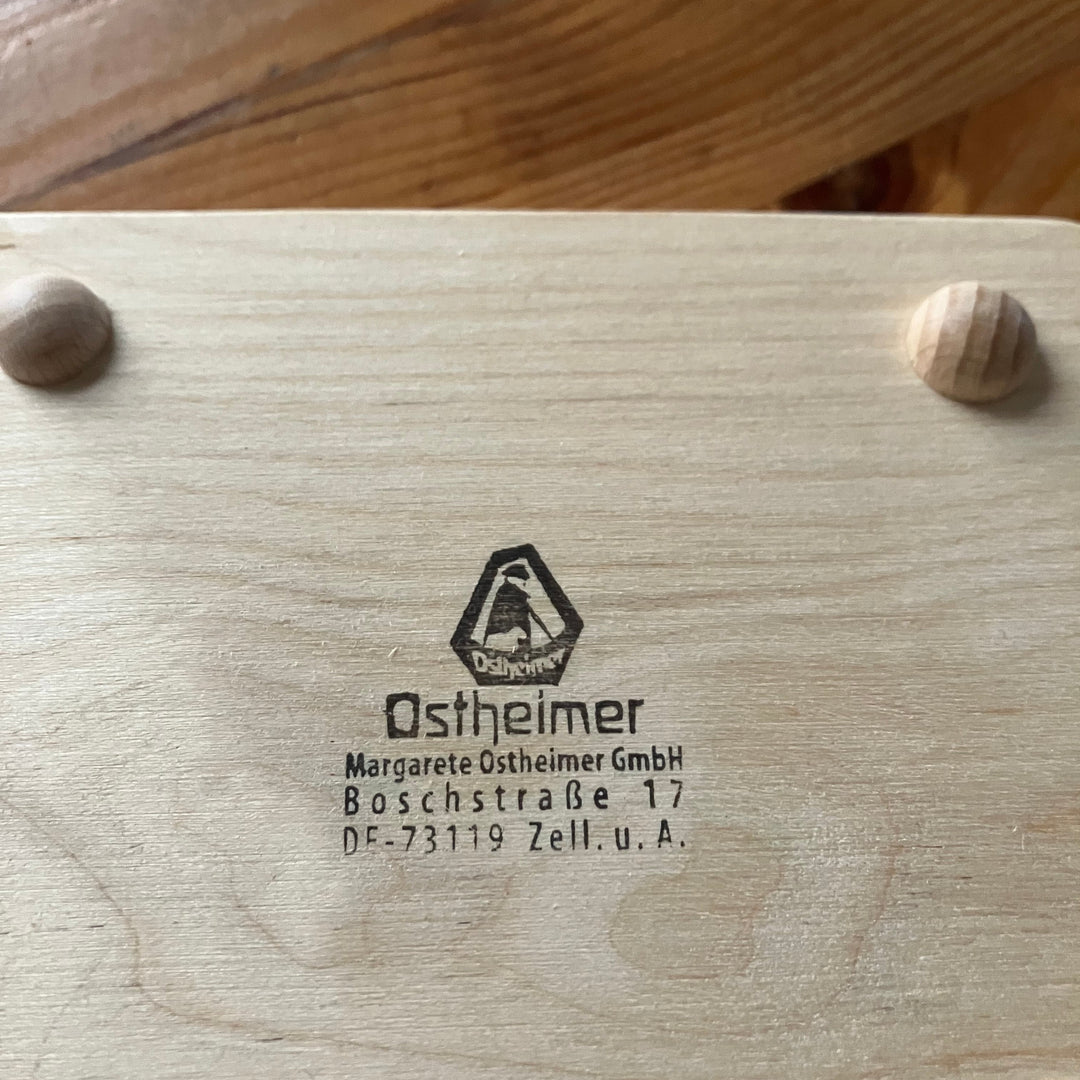 Ostheimer silhouette candle base (secondhand) with aluminum candle holder