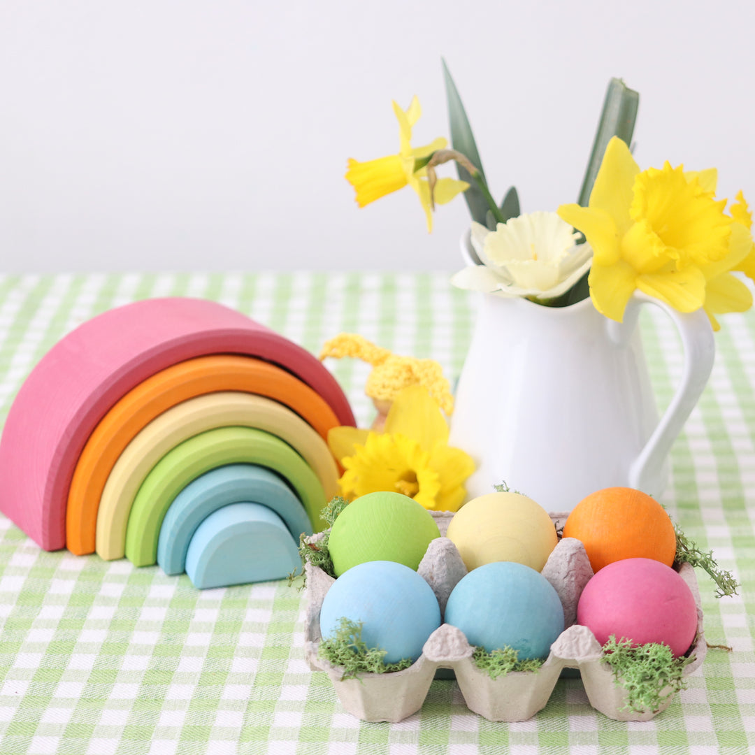 pastel rainbow stacker