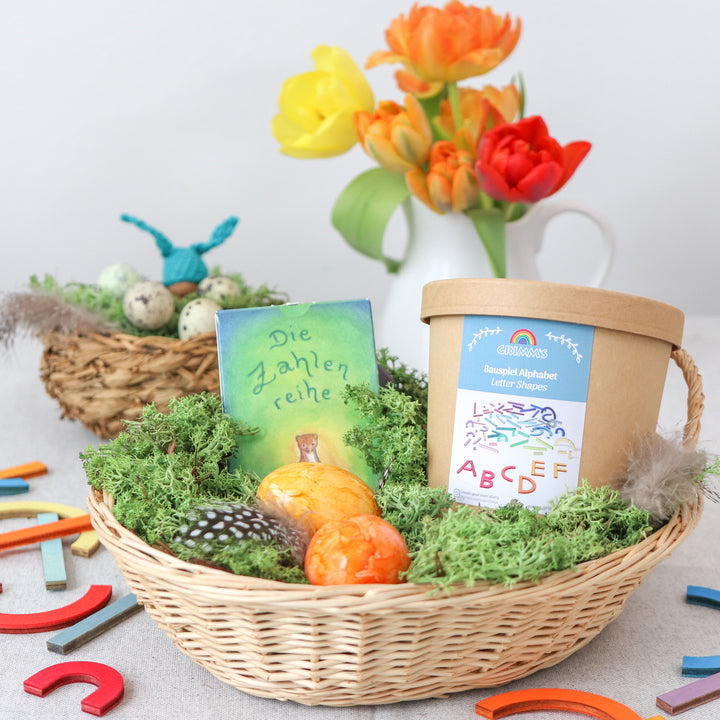 watercolour number cards