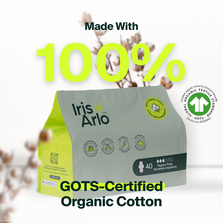 Iris + Arlo organic cotton pads