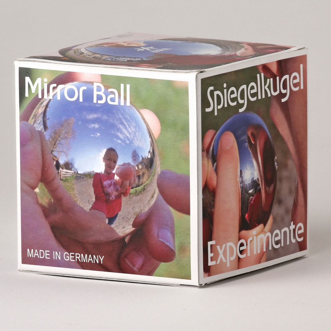 Walter Kraul scientific inquiry mirror ball in box