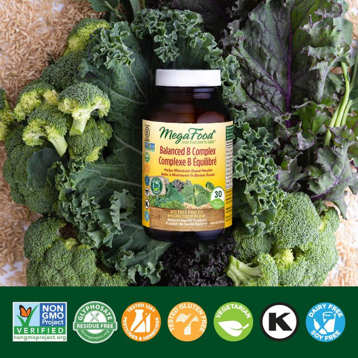 MegaFood Balanced B-Complex, 72 tabs