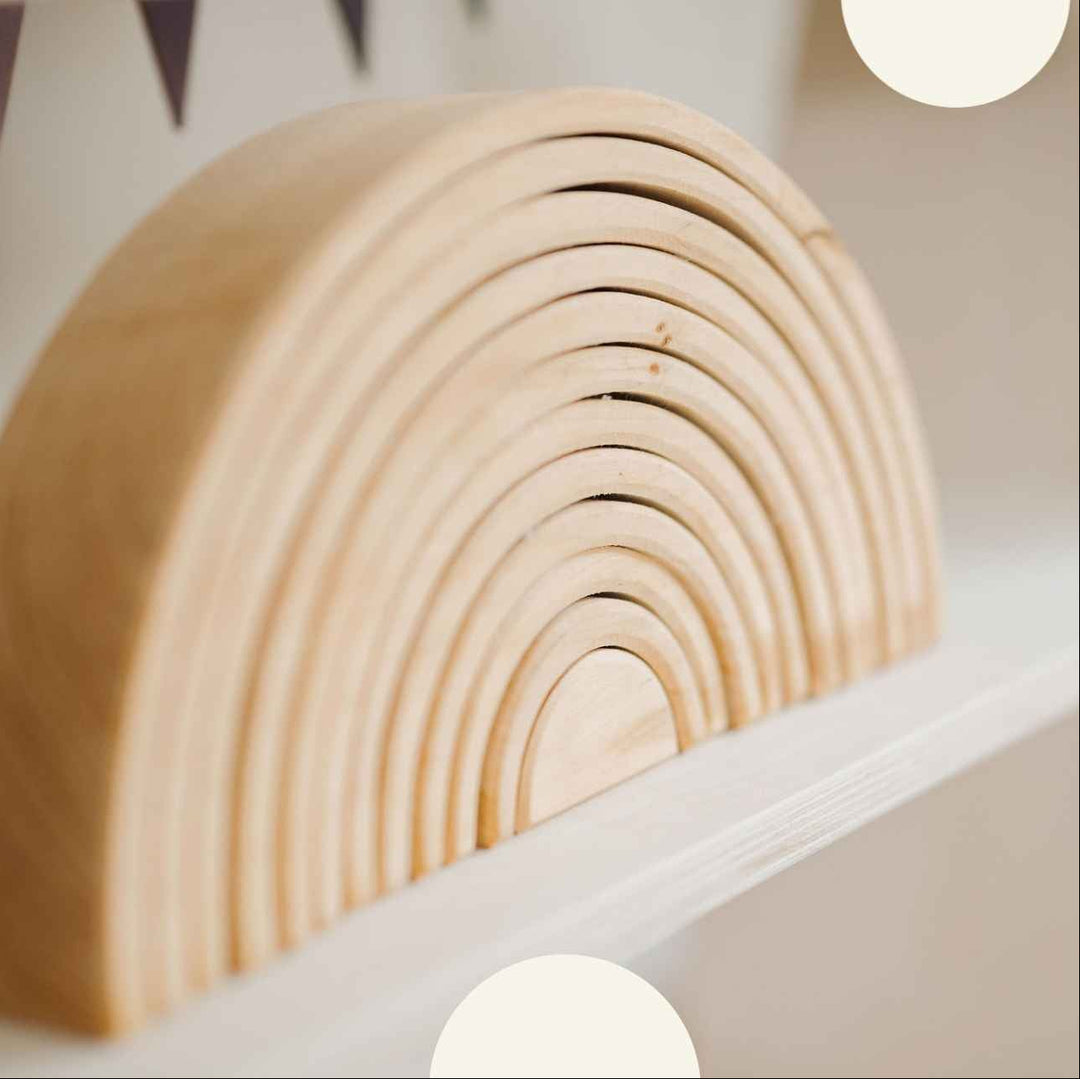 large natural rainbow