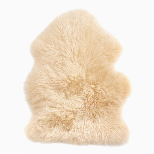 New Zealand lambskin rug, honey