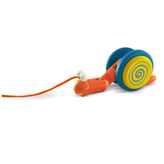 snail pull toy