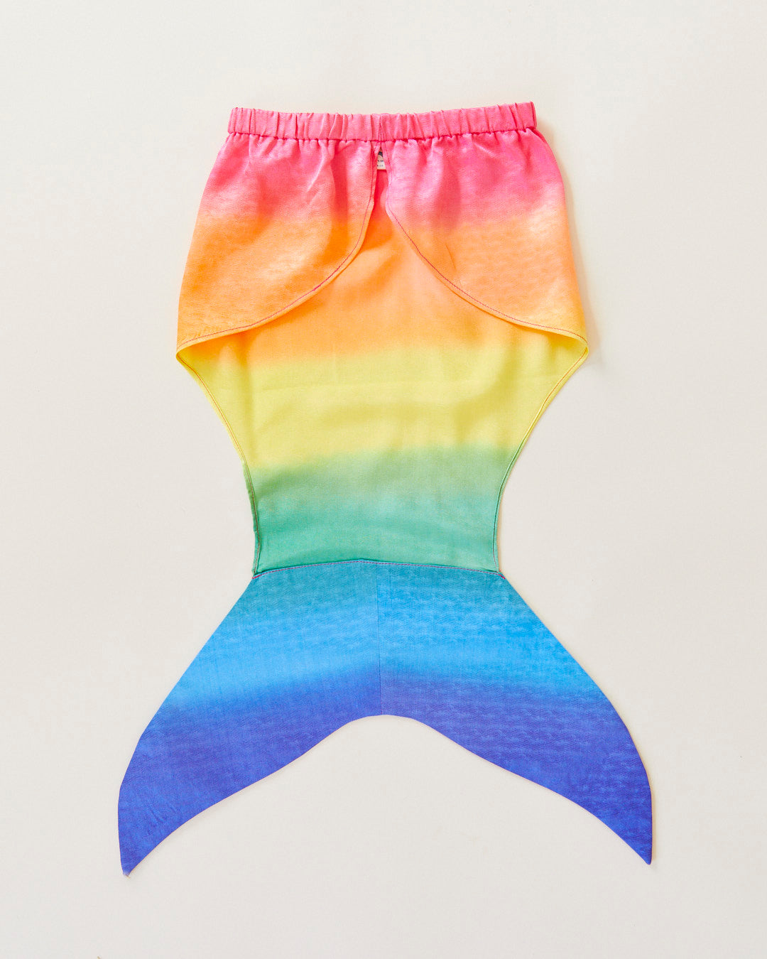 silk rainbow merfolk tail