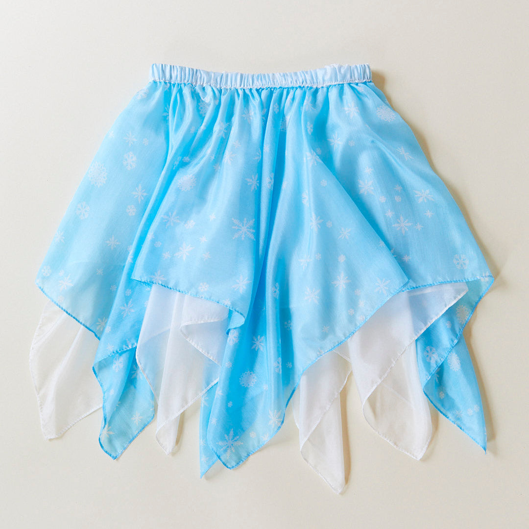 snowflake silk fairy skirt