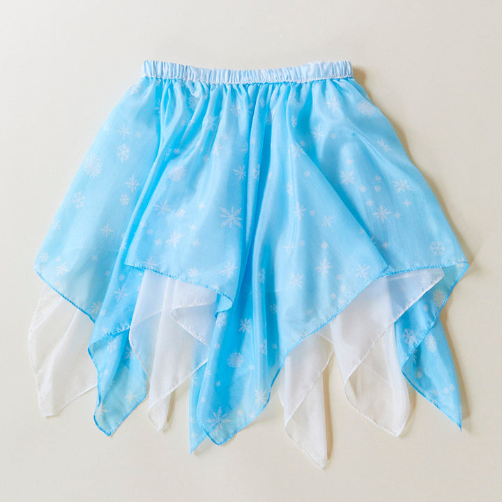 snowflake silk fairy skirt