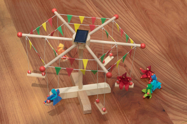 solar-powered carousel