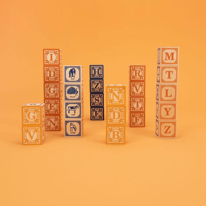 Dutch alphabet blocks (special order)