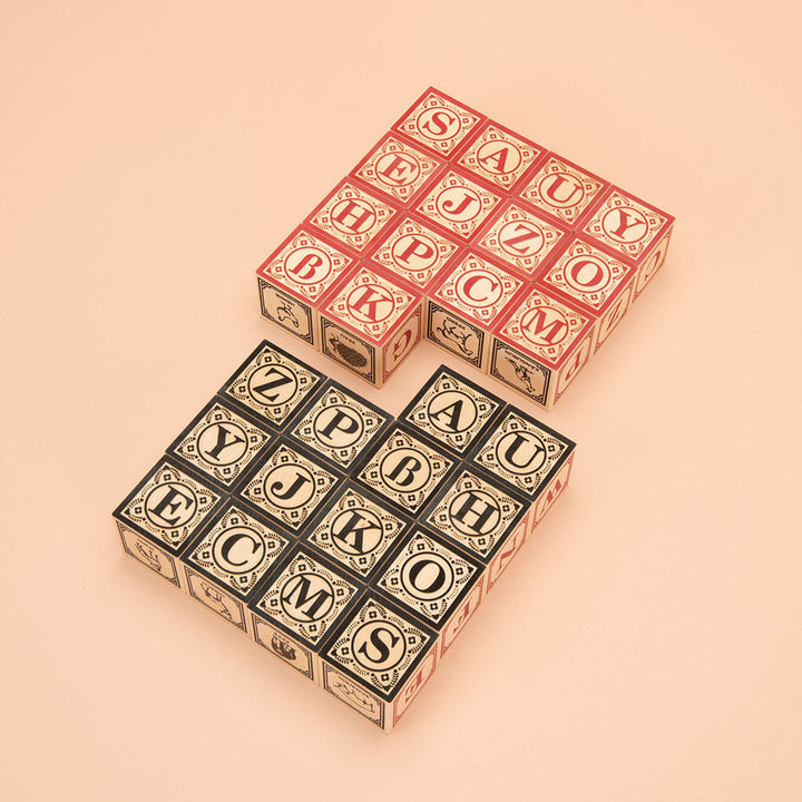 German alphabet blocks