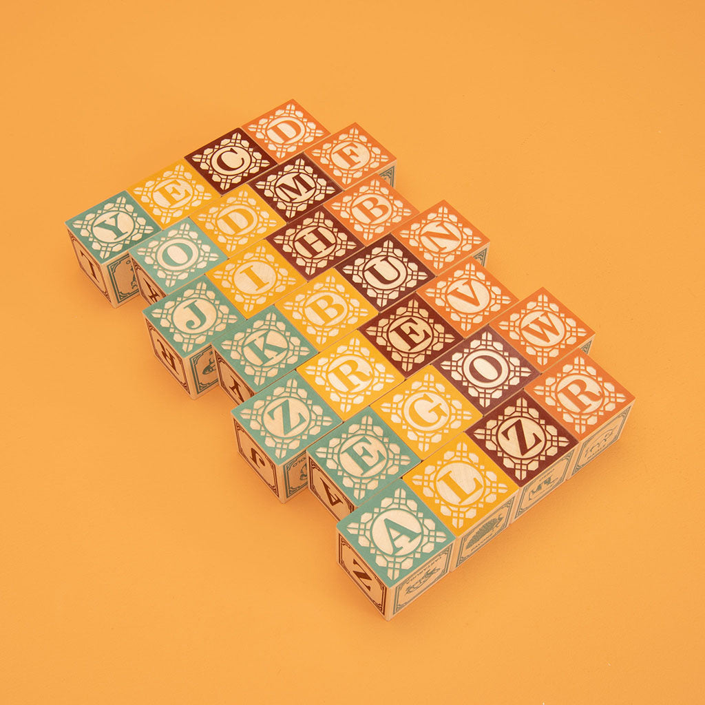 Italian alphabet blocks (special order)