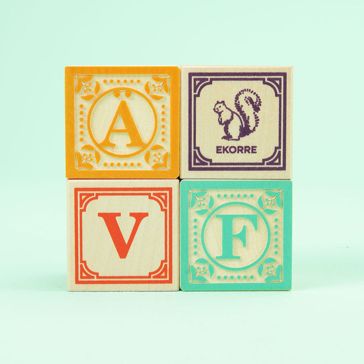 Swedish alphabet blocks (special order)