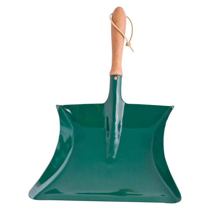 outdoor wide brim metal dust pan