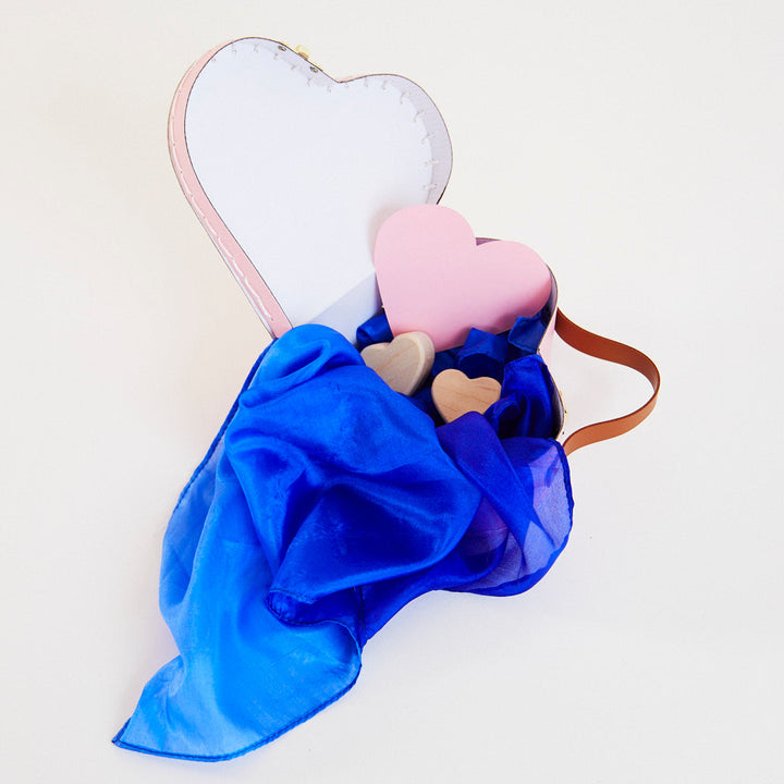 heart suitcase
