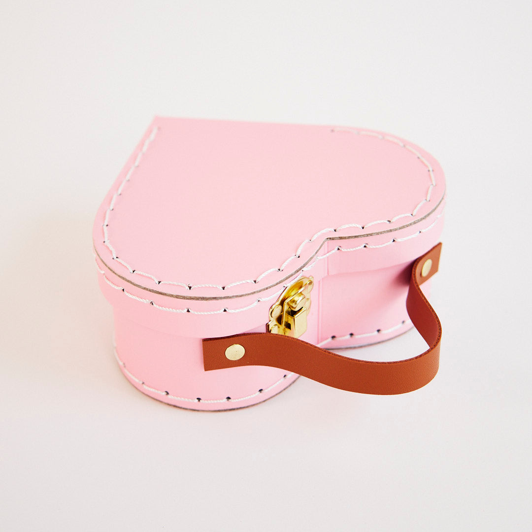 heart suitcase