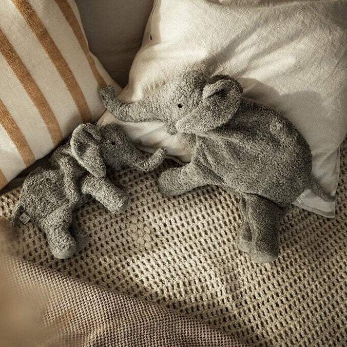 cuddly elephant with warming inlet