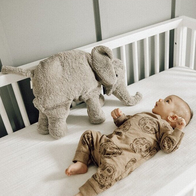 cuddly elephant with warming inlet