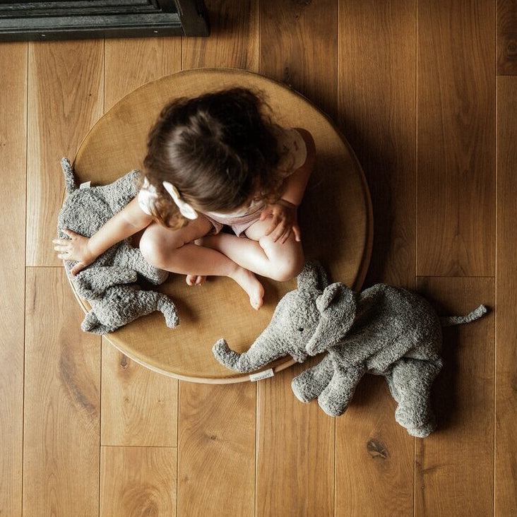 cuddly elephant with warming inlet