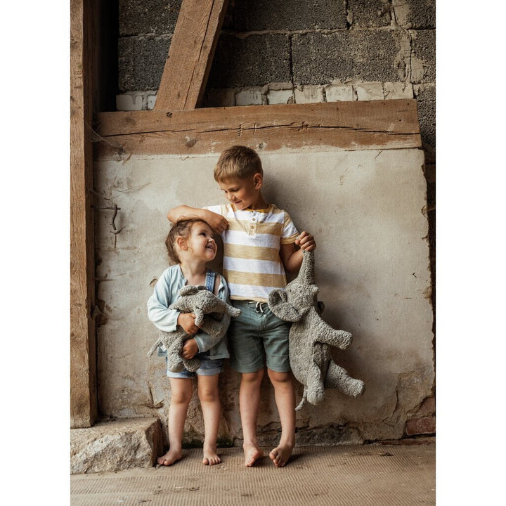 cuddly elephant with warming inlet