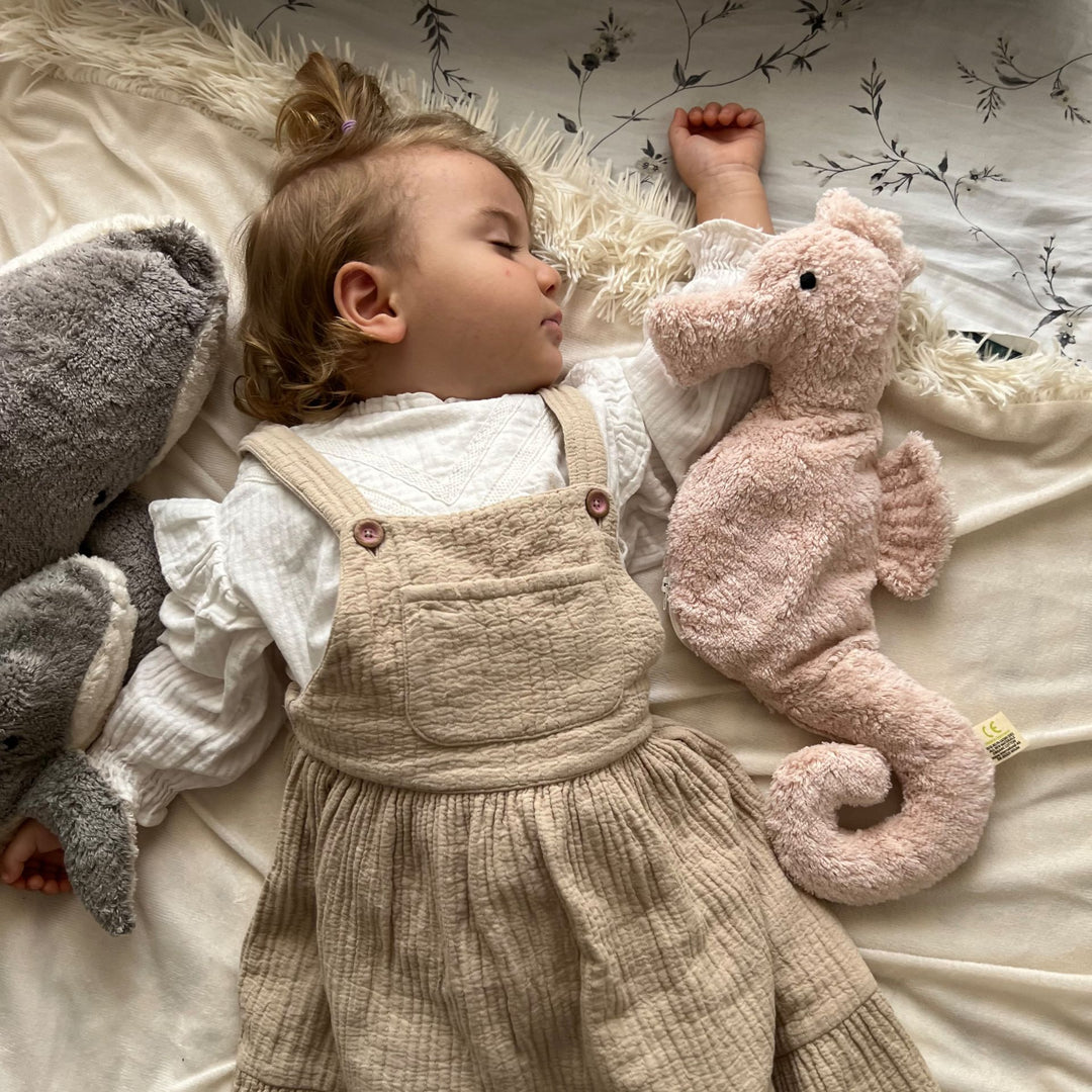 cuddly seahorse with warming inlet