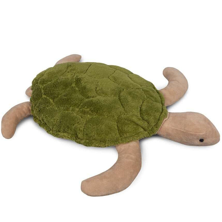cuddly green turtle with warming inlet